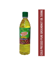 Super Gold Cold Pressed Groundnut Oil 500ML baskymart