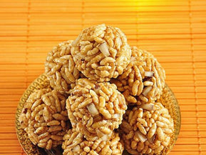 MOM’S HARVEST Pori Urundai | Murmura Laddu | Puffed Rice Ladoo - baskymart